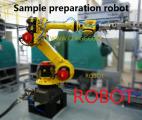 Robot palletizing system